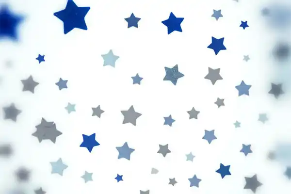 Testimonial Star Blue