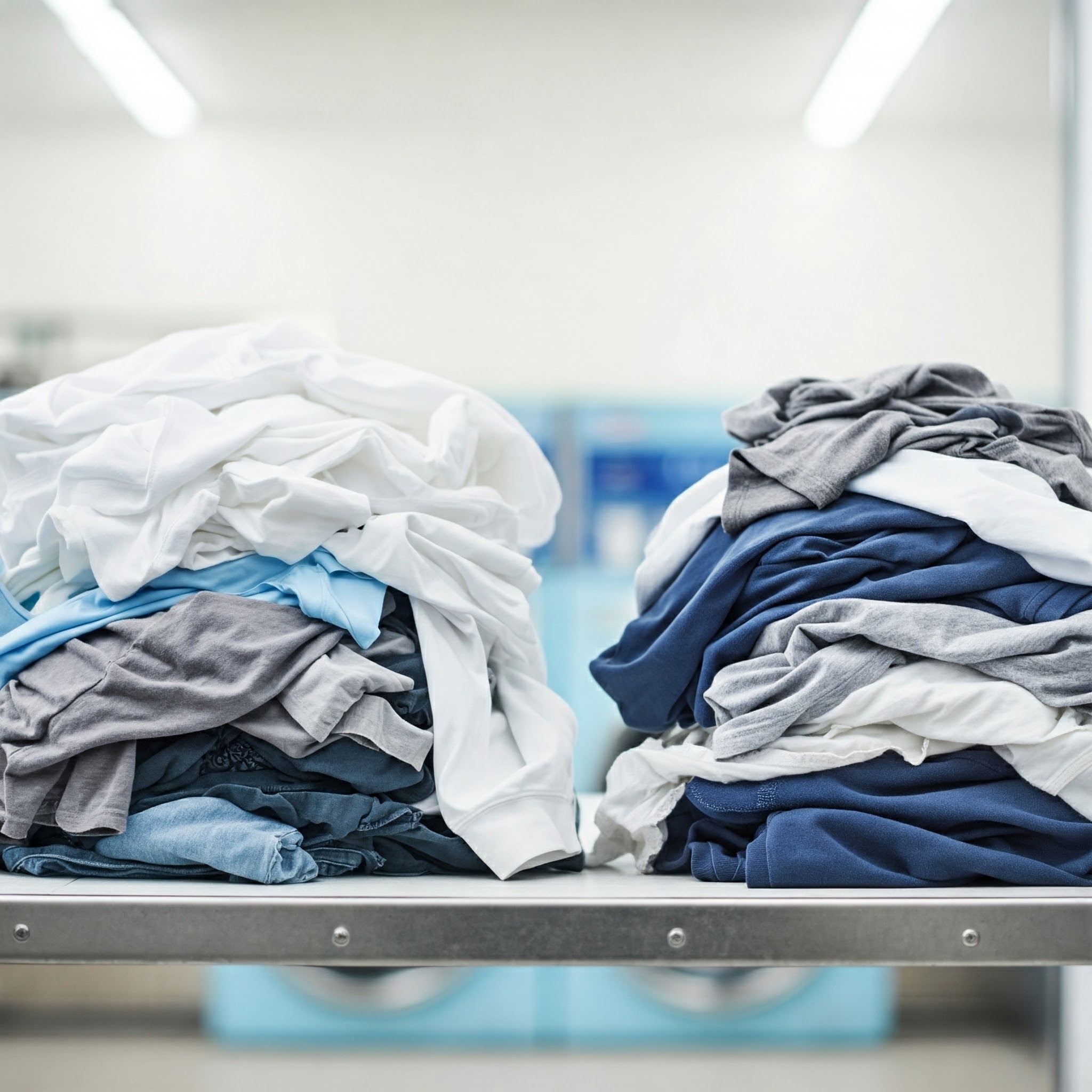 Blue Grey Pre Sorted Laundry